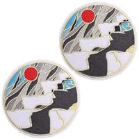 Badge personnalisé, badge brodé à coudre ou à repasser, pour vêtements