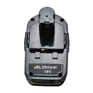 Batería de Iones de Litio Cilíndrica de 18V de Repuesto para Herramientas Eléctricas <span class=keywords><strong>Ryobi</strong></span> P102 P108, Certificación CE, Más de 500 Ciclos - Product Image 2