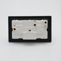 Prise murale BENDI en verre trempé, 2 interrupteurs, 5 broches, port de charge USB Type-C 18W, IP22, 16A, prise universelle pour hôpital