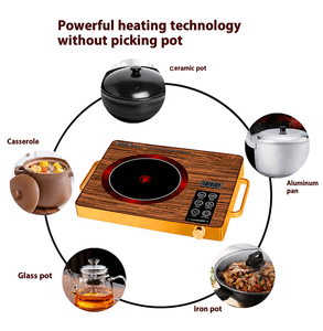 电磁炉 电磁炉 2200w 家用便携式电磁炉 单头电磁炉 陶瓷电磁炉 - Product Image 6