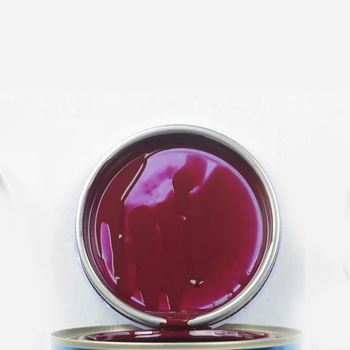 2K auto violet rouge peinture imperméable peinture acrylique laque peinture voiture