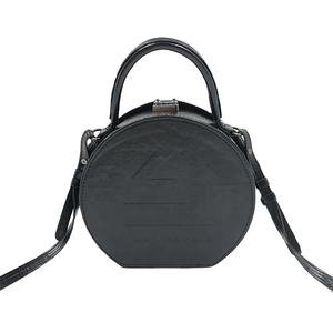 Fashion PU Leather Women's Shoulder Handbag-<b>Black</b> <b>Small</b> Size Modern Style Portable High Quality - Product Image 2