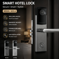 Cerradura Electrónica Profesional de Fábrica con Tarjeta RFID, Cerradura Inteligente de Acero Inoxidable para Hotel y Apartamento