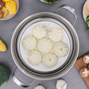 Pentola a Vapore Multifunzionale di Alta Qualità in Acciaio Inox 304, 30cm, Tre Strati Ispessiti, Grande Capacità, Fondo Composito in 4 Pezzi - Product Image 6