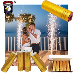 30 shot magic balls roman candle fireworks happy birthday fountain 4 inch mortar tubes indoor Cake Fireworks For Wedding
