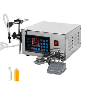 Máquina llenadora digital de un solo cabezal para agua, aceite, jugo, leche, bebidas, perfume, vino, esencia, alcohol - Product Image 1