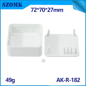 72*70*27mm Material de PC retardante de llama Caja de trabajo de red de la caja de conexiones Wifi Caja de control de plástico remoto por infrarrojos - Product Image 2
