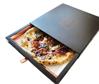 Machine à pizza noire, 12 pouces, haute qualité, personnalisée avec logo