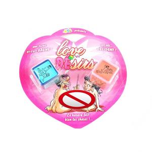 Jouets sexuels Naughty Lover, 2 pièces, jeu de <span class=keywords><strong>dés</strong></span> de position pour couples adultes, pour bar et enterrement de vie de jeune fille - Product Image 1