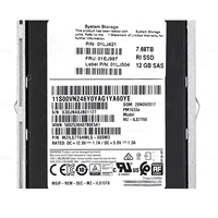 01YM588 baru asli 7.68TB PCI Express NVMe AS. 2 2.5 inci Internal SSD untuk Storwize V5100 V7000 Gen3