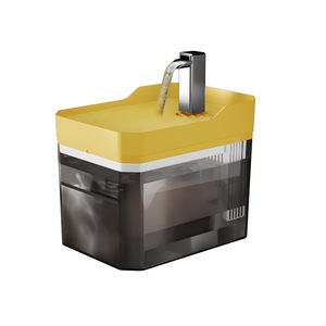 เครื่องให้น้ำสัตว์เลี้ยงแบบพลาสติกใหม่ ควบคุมอุณหภูมิคงที่ ชาร์จไฟได้ ระบบหมุนเวียนอัตโนมัติ พร้อมระบบทำความร้อน สำหรับแมวและสุนัข ชามน้ำอุ่น - Product Image 6