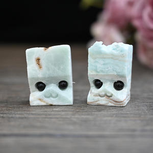 Factory Price Hand Carved Hemimorphite Stone Crafts Natural Quartz Animal <b>Crystal</b> <b>Cluster</b> Hedgehog for <b>Crystal</b> Decoration - Product Image 5