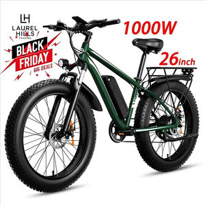 Vélo électrique tout-terrain LH-MEA110H avec batterie lithium haute puissance 15AH, pneus larges et moteur arrière 1000W - Product Image 4