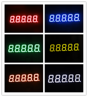 Afficheur LED à 7 segments, indicateur à 5/6 chiffres pour utilisation en magasin de détail, afficheur numérique, indicateur de poids