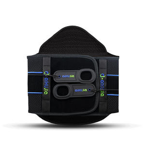 เข็มขัดพยุงหลัง AiHuJia ปรับระดับได้ ถอดออกได้ ขนาด SMLXL สีดำ อุปกรณ์พยุงข้อต่อ - Product Image 1