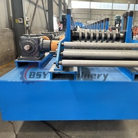 Machine de formage à froid de profilés en acier pour la production de cadres de colonnes et d'angles, entièrement automatique, haute efficacité, sur mesure, pour charges lourdes