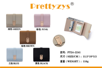Dompet Wanita RFID Multicard dari Prettyzys, Penjualan Langsung Pabrik, Grosir Merek Dompet Kartu Wanita