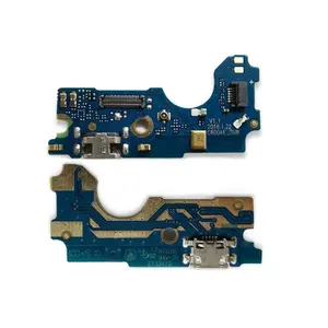 Cargador USB Puerto de carga Conector Dock MIC Flex Cable Placa PCB para Wiko View 2
