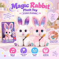 Nouveaux jouets 2026 : Peluche personnalisée lapin, jouet interactif multifonctionnel et apaisant