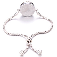 Chaîne ajustable Fleur de Vie Arôme Parfum Médaillon Bracelet à breloques Bracelet Diffuseur d'Aromathérapie