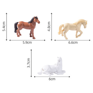 <span class=keywords><strong>Miniatura</strong></span> de Caballo/Pony para Paisajismo en <span class=keywords><strong>Miniatura</strong></span>, Decoración DIY para Jardinería, Adorno Ecológico para Botella - Product Image 2