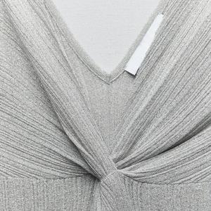 Vente en gros OEM, mode estivale, logo personnalisé, robe maxi décontractée sans manches en tricot pour femmes - Product Image 5