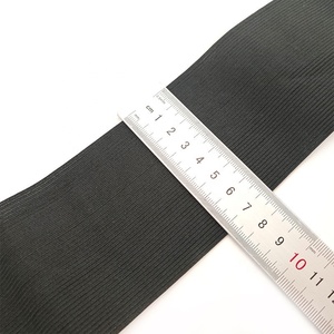 Alta tensión 2 "3" 4 "5" 6 "negro blanco ancho tejido poliéster tejido elástico correas para ropa - Product Image 5