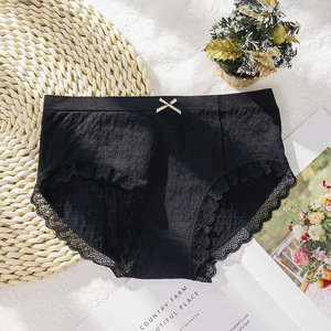 Culottes pour femmes en dentelle, sensation sensuelle et nue, taille mi-haute, confortables - Product Image 4
