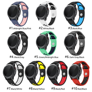 22mm <span class=keywords><strong>Bracelet</strong></span> En Silicone <span class=keywords><strong>Bracelet</strong></span> Pour <span class=keywords><strong>Garmin</strong></span> Fenix 5/Précurseur <span class=keywords><strong>935</strong></span> Montre intelligente - Product Image 6