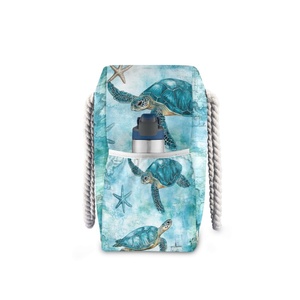 Collection Resort - Sac de plage personnalisé pour femme, design océan, imperméable, écologique, avec poignée en corde, pour les vacances d'été - Product Image 4