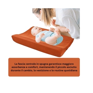 Copri materassino in cotone biologico 45x70 cm per la cura del bambino - Product Image 3