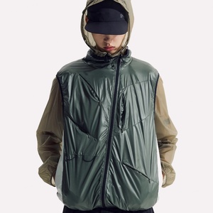 Chaleco Cortavientos Personalizado Reversible con Cierre, Transpirable, para Primavera, Ciclismo y Actividades al Aire Libre - Product Image 3