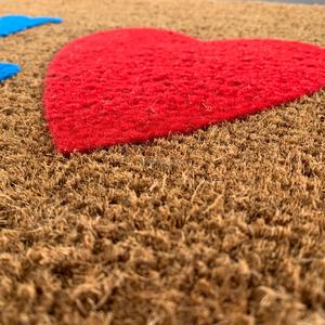 Alfombrillas de Entrada Personalizadas con Nombre de Bienvenida, Alfombrillas de Fibra de Coco con Diseño de Coco - Product Image 2