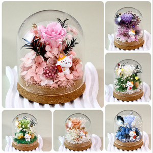 ชุดดอกกุหลาบแมวนำโชคขนาดเล็ก ชุดดอกไม้ประดิษฐ์ DIY สำหรับของขวัญวันเกิดและวันครบรอบสำหรับแฟนสาว/เพื่อน - Product Image 2