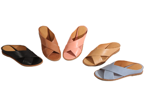 Women's New Design Casual Slippers <strong>Low</strong> <strong>Wedge</strong> Flat with Cushioning Summer Autumn Fashion Trends Ladies' Sandals Commute Shoes - Product Image 6