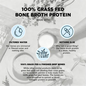 Doğal 100% çim beslenen kemik Broth anında toz kollajen diyet takviyesi zengin hizmet başına 13g <span class=keywords><strong>Protein</strong></span> yetişkin özel etiket - Product Image 3