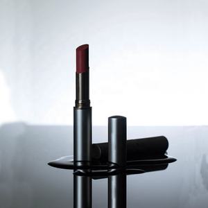 Emballage de baume à lèvres de luxe en tube métallique, tube de rouge à lèvres fin personnalisable, étui à rouge à lèvres en aluminium argenté - Product Image 4