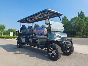 Carrito de Golf Eléctrico Personalizado de 4 Plazas con Motor AC y Batería de Litio, 70 km/h, Autonomía de 70-90 km, para Turismo y Caza - Product Image 2