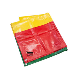 Bâche PVC à rayures vertes et blanches <span class=keywords><strong>pour</strong></span> la couverture d'auvent de café - Product Image 2