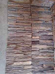 Decoración del hogar, paneles de cemento de chapa de piedra apilada en forma de Z, azulejos de pared para exteriores, revestimiento de pared de piedra, cultura, producto a granel hecho a mano - Product Image 4