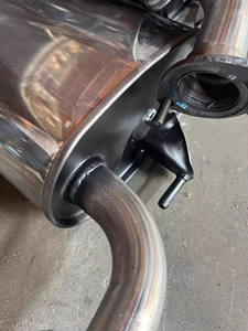 Sistema de escape de acero inoxidable S409 de alto flujo de venta directa de fábrica para silenciador de cola <span class=keywords><strong>Toyota</strong></span> 2006-2011 para motor 2,4 VVT - Product Image 3