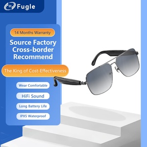 Fugle AG008 Gafas Bluetooth Audifonos inalámbricos Auriculares Moda Deporte Manos libres Diseñador Gafas de sol Sonido HiFi BT5.4 para hombres - Product Image 2