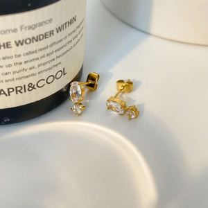 <b>earrings</b> holder Cross border multi Professional OEM ODM Service Anti-tarnish Plating IP <b>Black</b> Finish - Product Image 4
