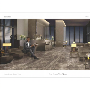 Granito artificial de 800x2400 mm, losas de porcelana de gran formato, diseño personalizado, baldosas de piedra sinterizada para pisos de hoteles y cocinas. - Product Image 2