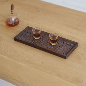 Mesa de Comedor/Escritorio Rectangular de Madera Maciza de Roble Blanco Francés, Estilo Wabi-Sabi, Moderno y Minimalista, con Sistema de Encaje Mortise y Tenon - Product Image 3