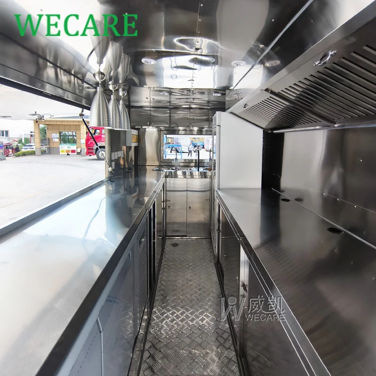 bbq food trailer with porch