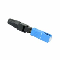 Conector rápido/rápido de fibra óptica muy popular al por mayor con cable de bajada de China