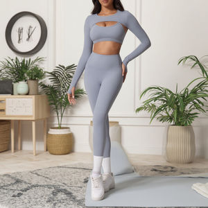 Костюм для йоги из 3 предметов - Product Image 4