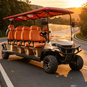 Voiturette de golf électrique 4 roues à faibles vibrations, performance de conduite fluide, accessoires personnalisés pour projets de clubs de golf et de complexes hôteliers - Product Image 1