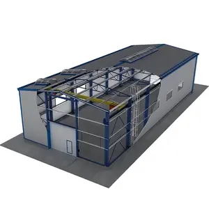 Snij Snel Te Bouwen Geprefabriceerde Modulaire Licht Stalen Dunne Wandconstructies Voor Loopbrug Gebouwen Met Stalen Constructie